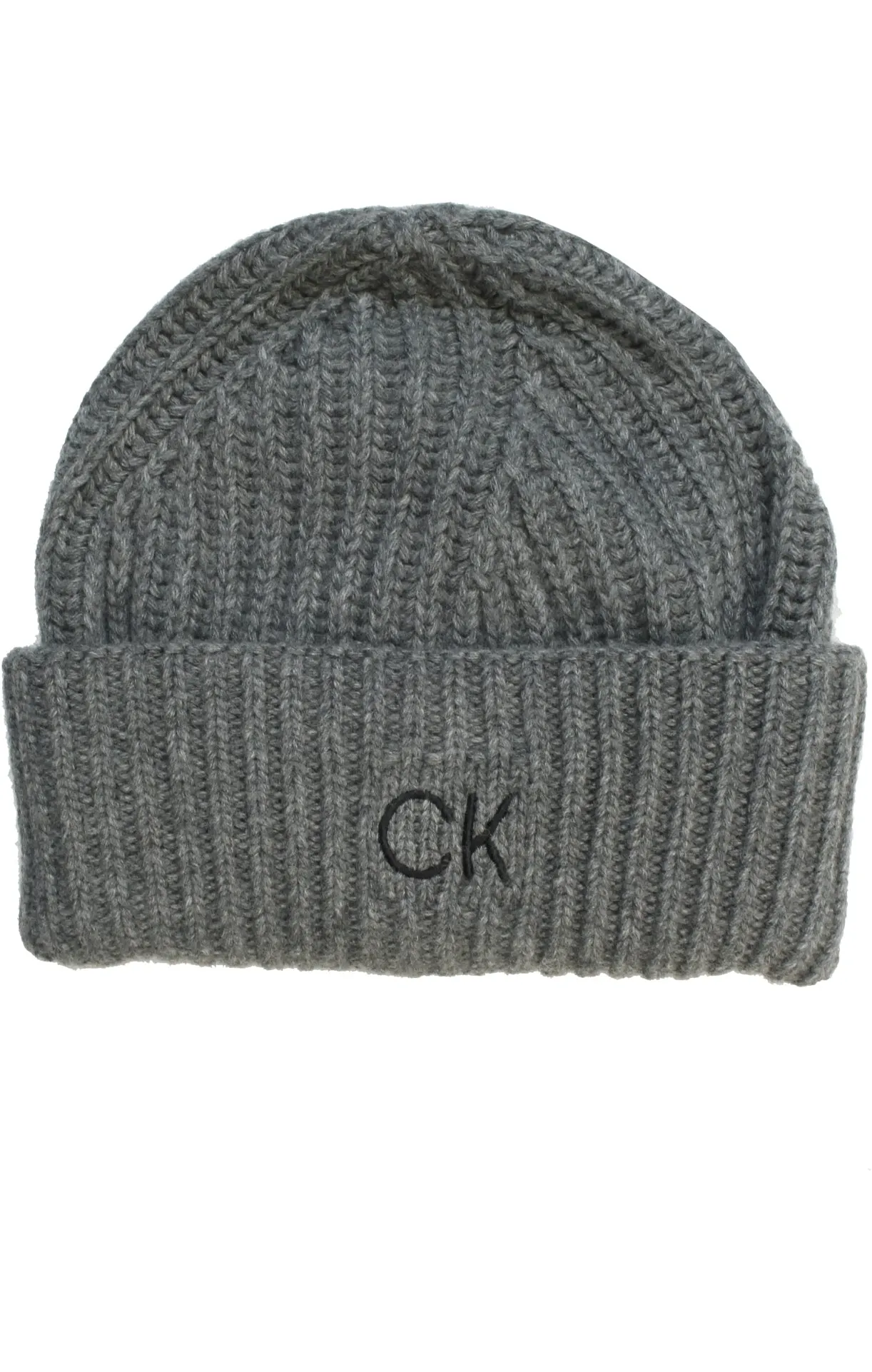 Calvin Klein Elevated Wool Beanie Hat for Men