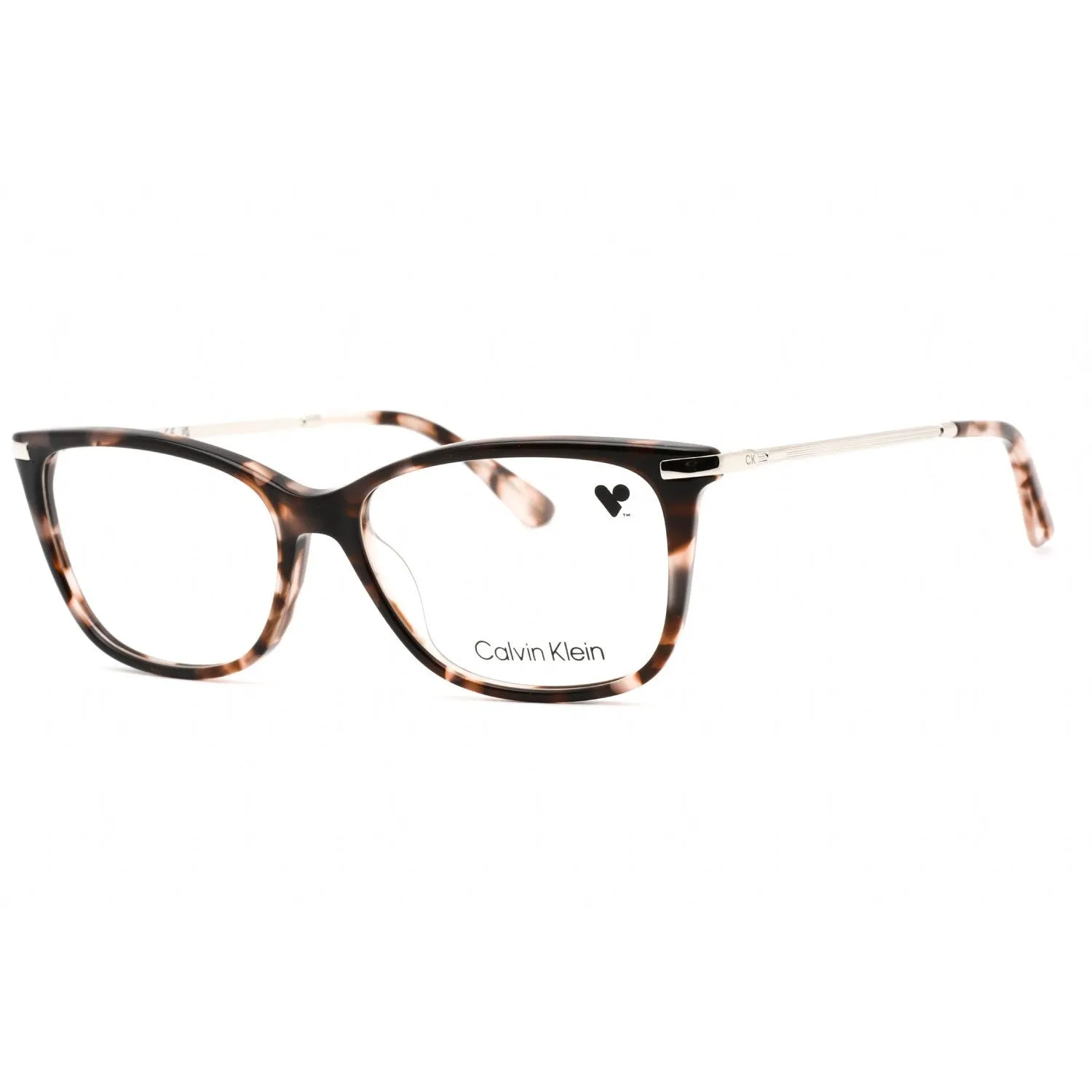 Calvin Klein Eyeglasses CK22501 - Rose Tortoise / Clear Lens