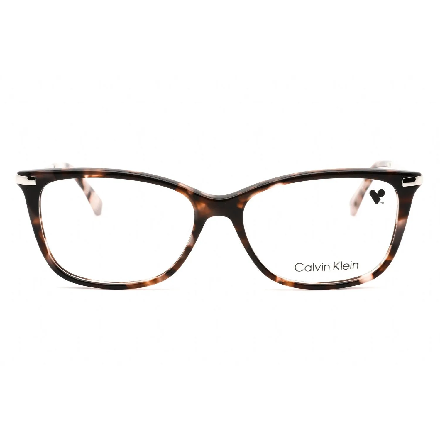 Calvin Klein Eyeglasses CK22501 - Rose Tortoise / Clear Lens