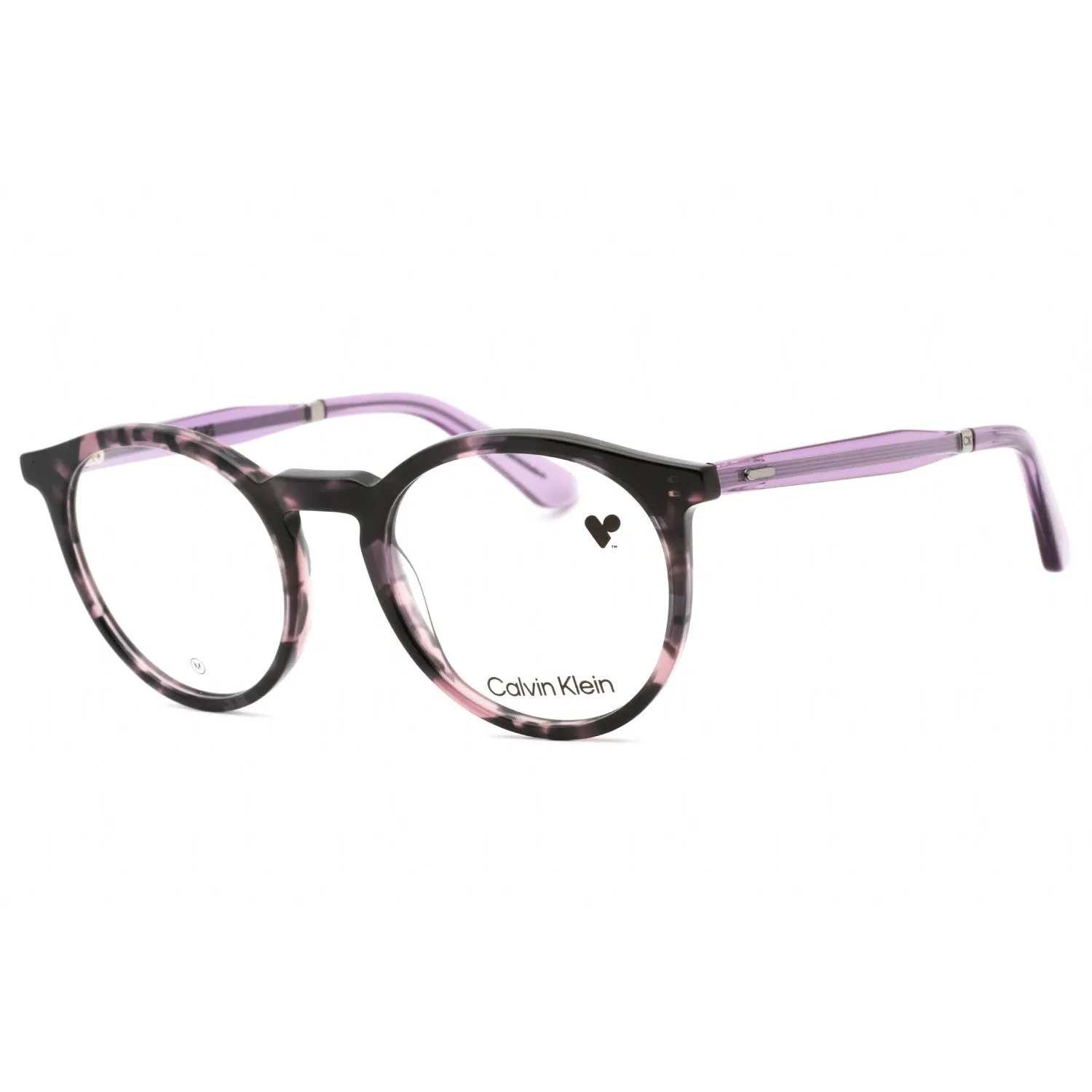 Calvin Klein Eyeglasses CK23515 Violet Havana/Clear Lens