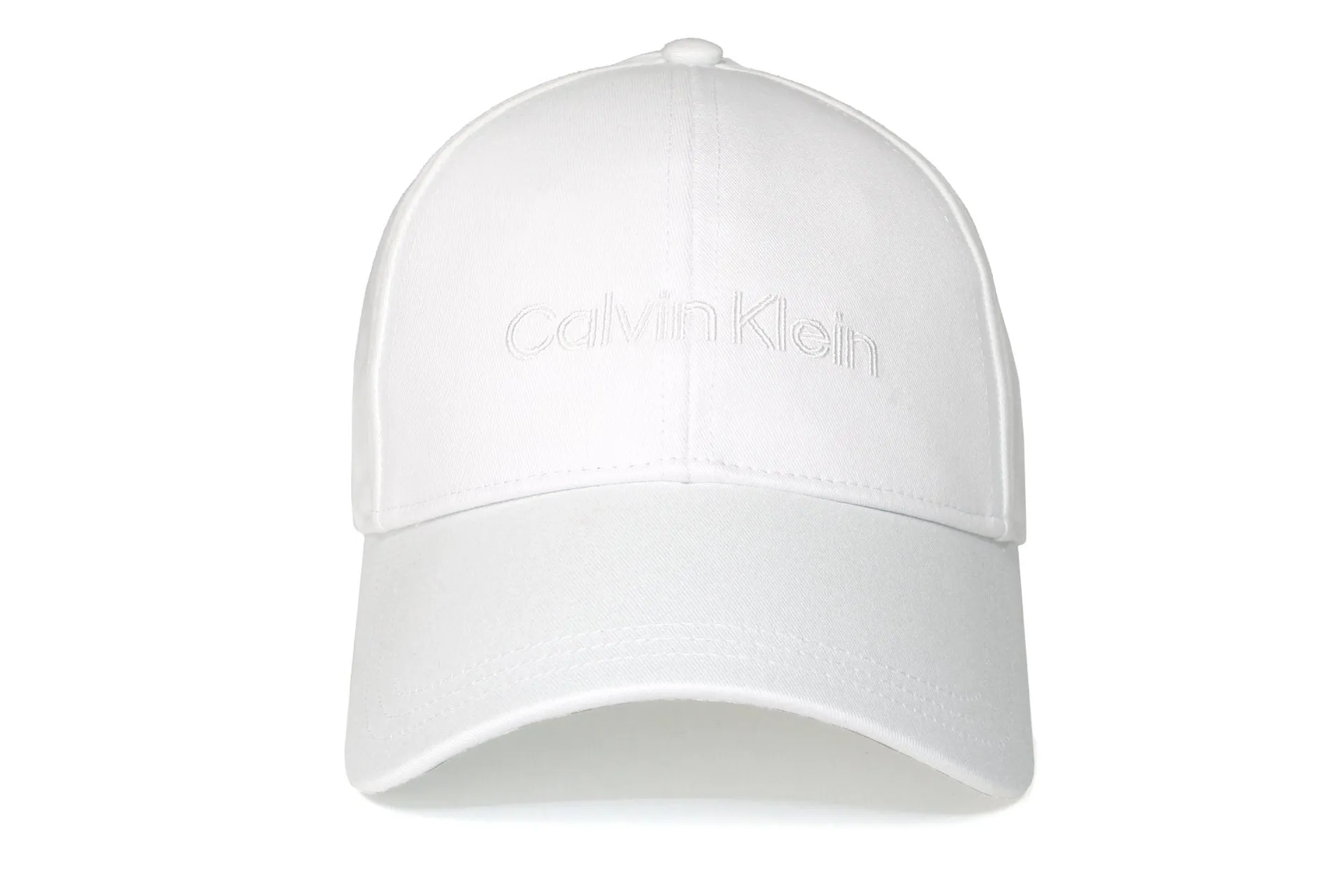 Calvin Klein Men's Embroidered Baseball Cap with Double Line Design