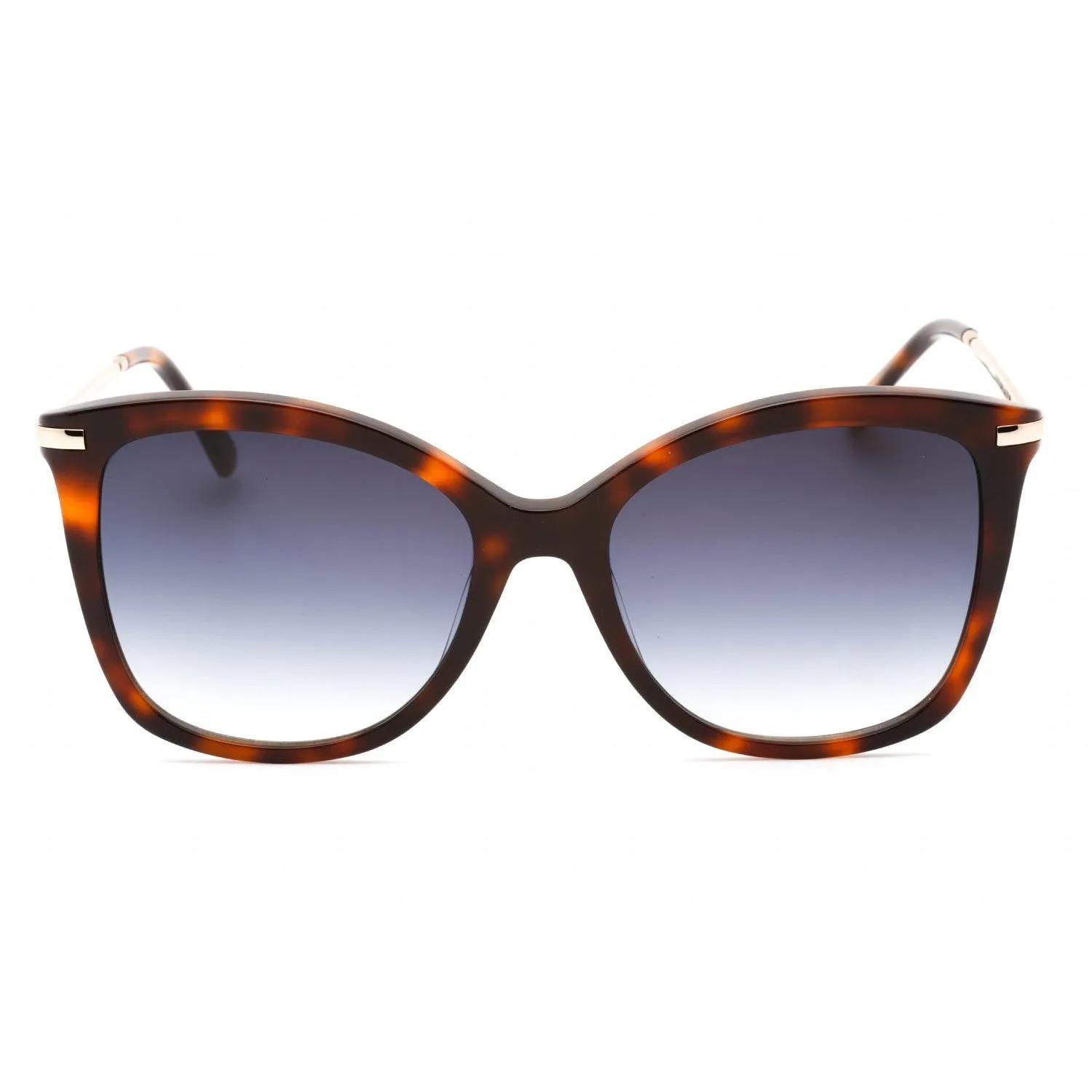 Calvin Klein sunglasses - brown Havana / azure gradient - women's