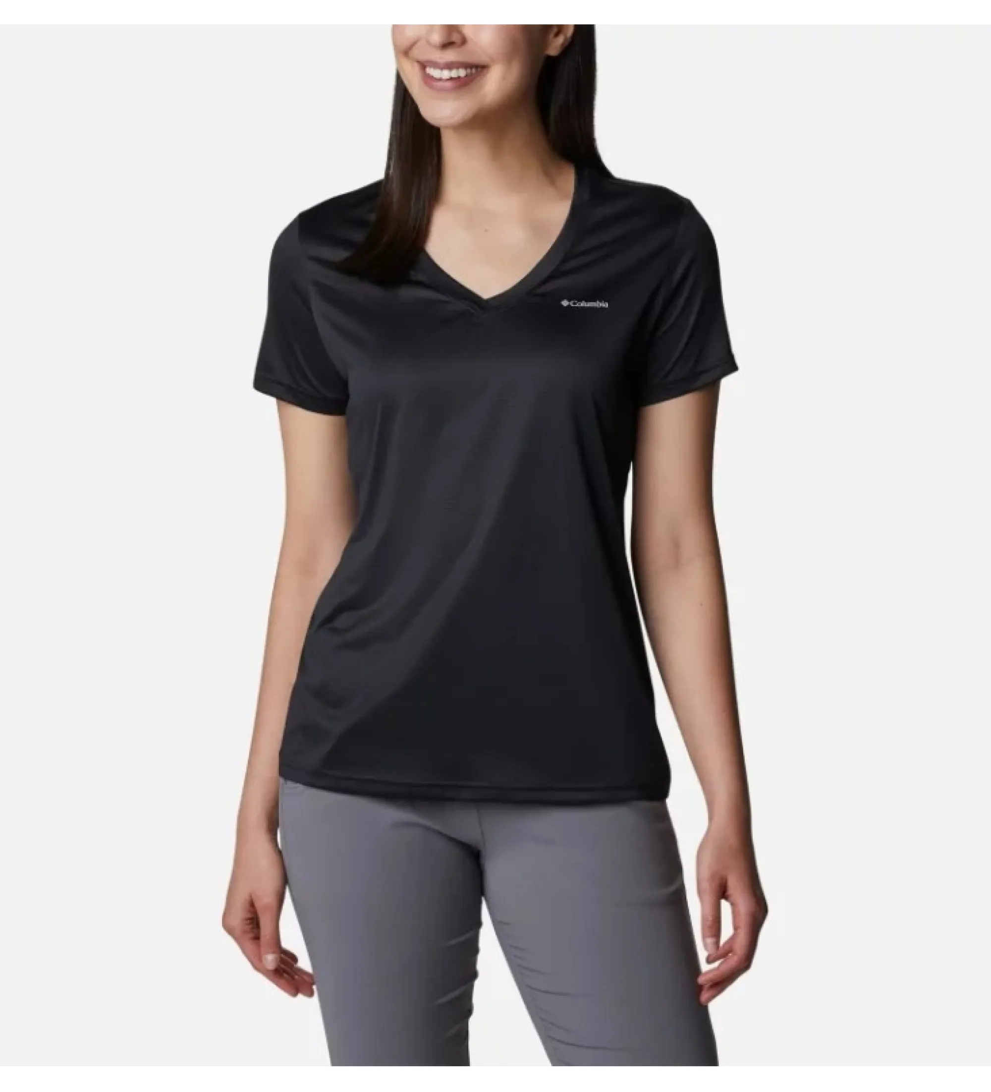 Camiseta Columbia Hike negro