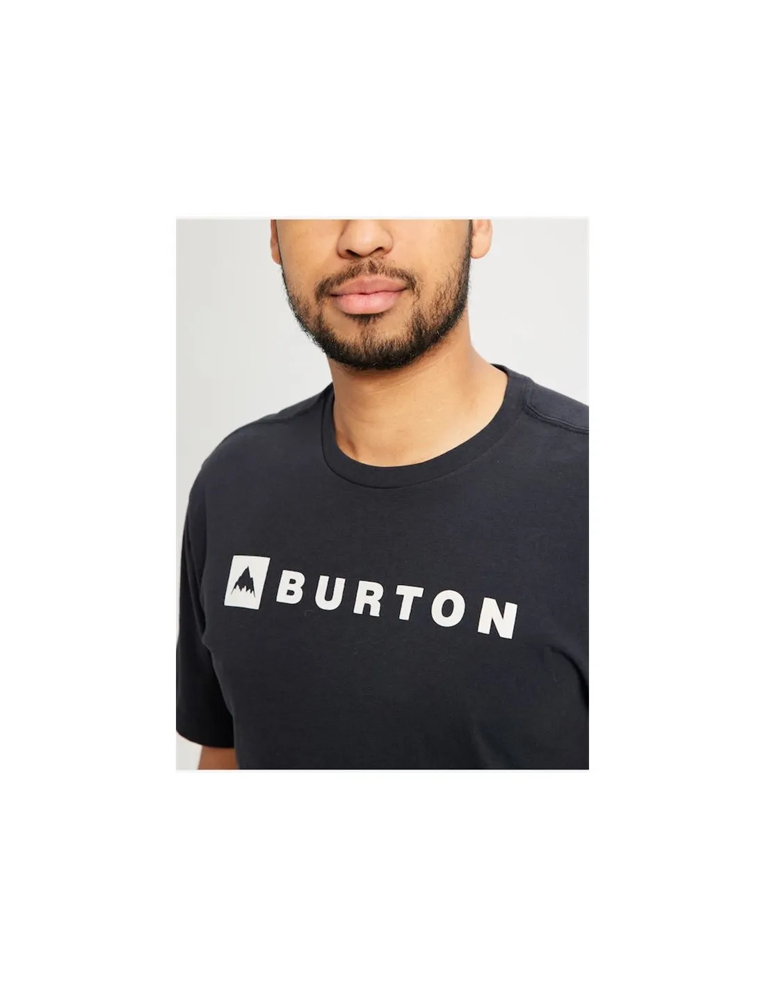 Camiseta de montaña Burton Horizontal Mountain Black