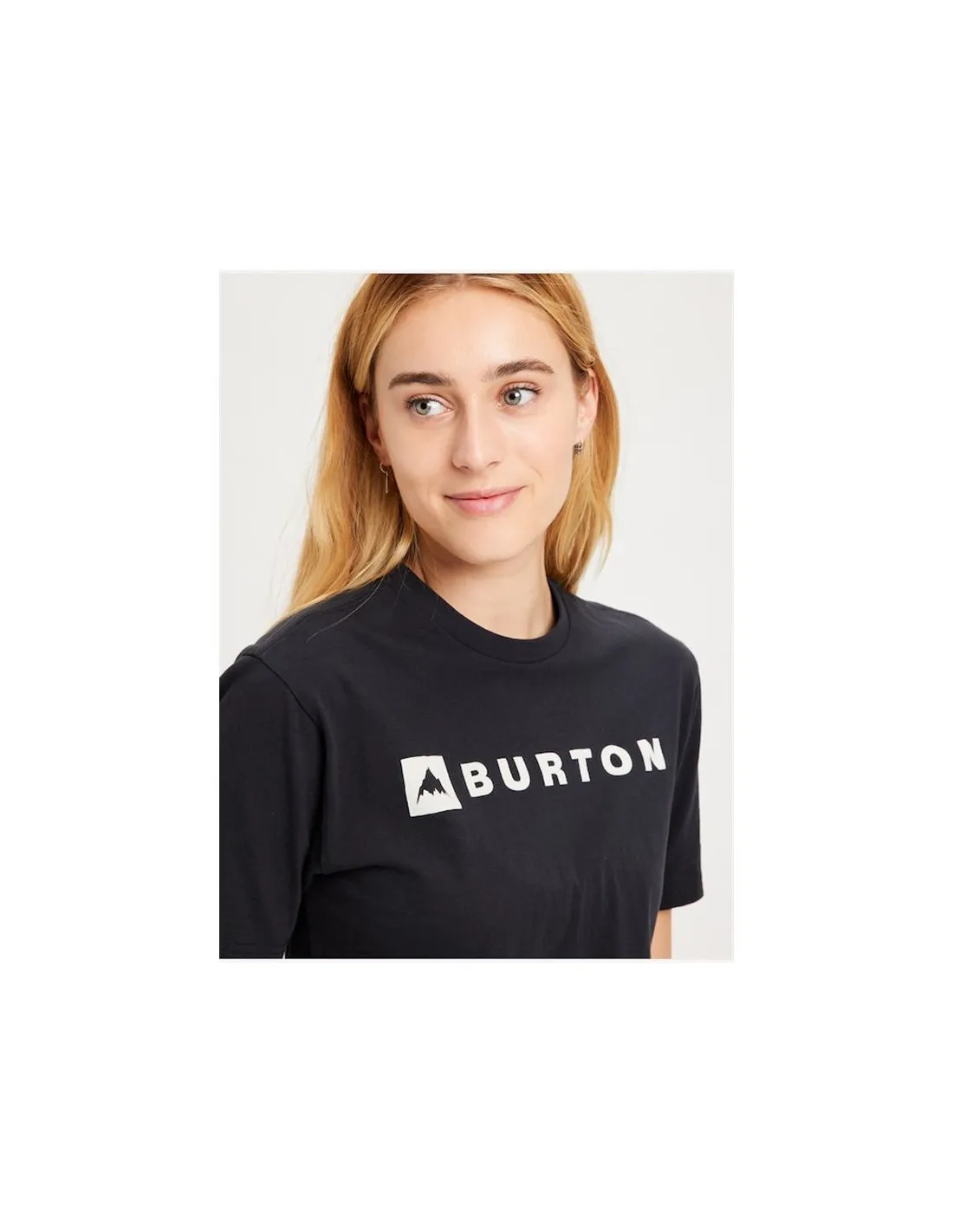 Camiseta de montaña Burton Horizontal Mountain Black