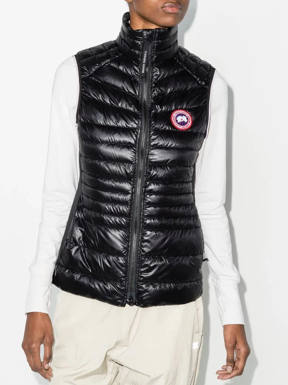 Canada Goose HyBridge Lite down vest.