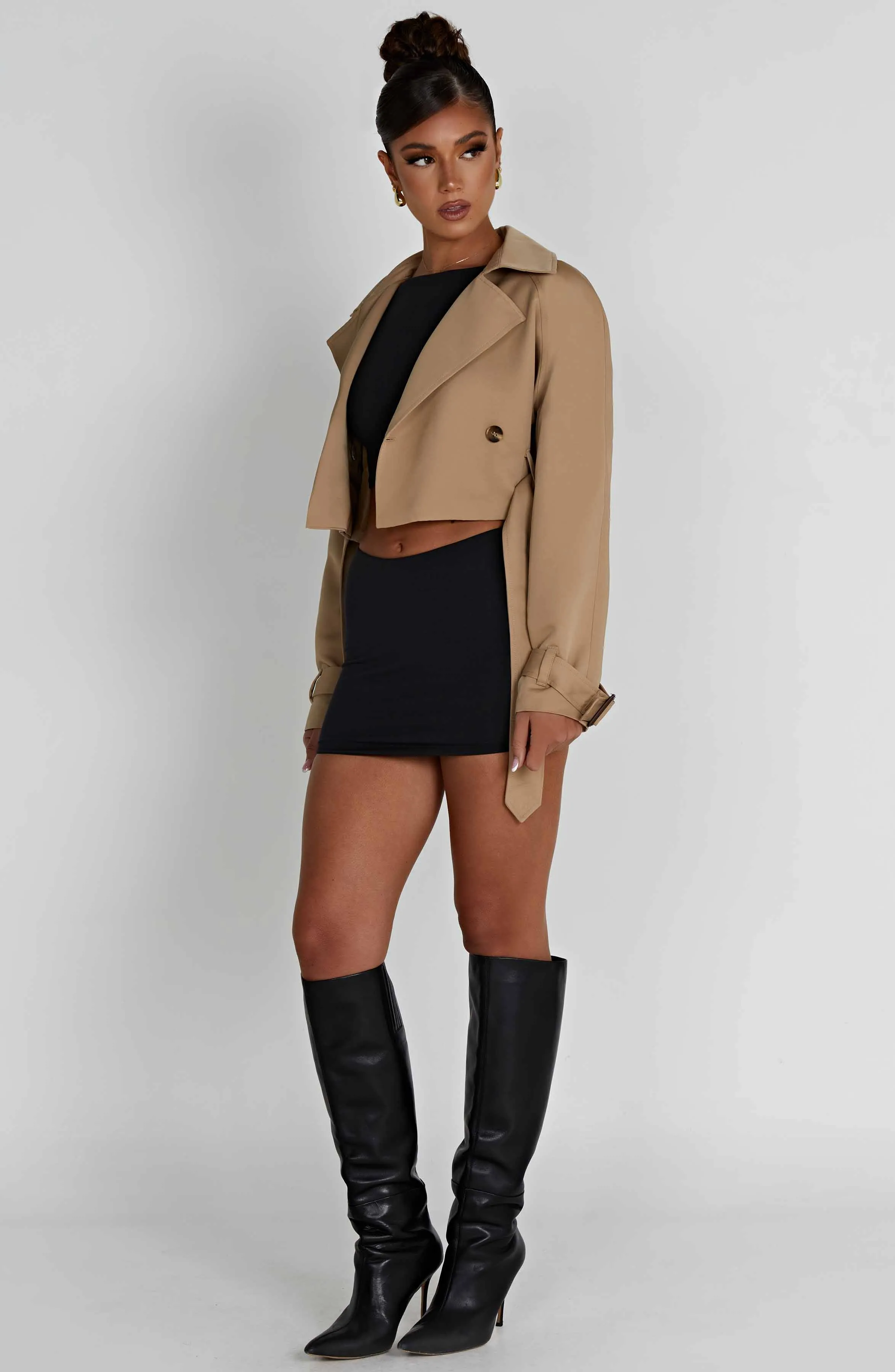 Caprice Beige Trench Coat