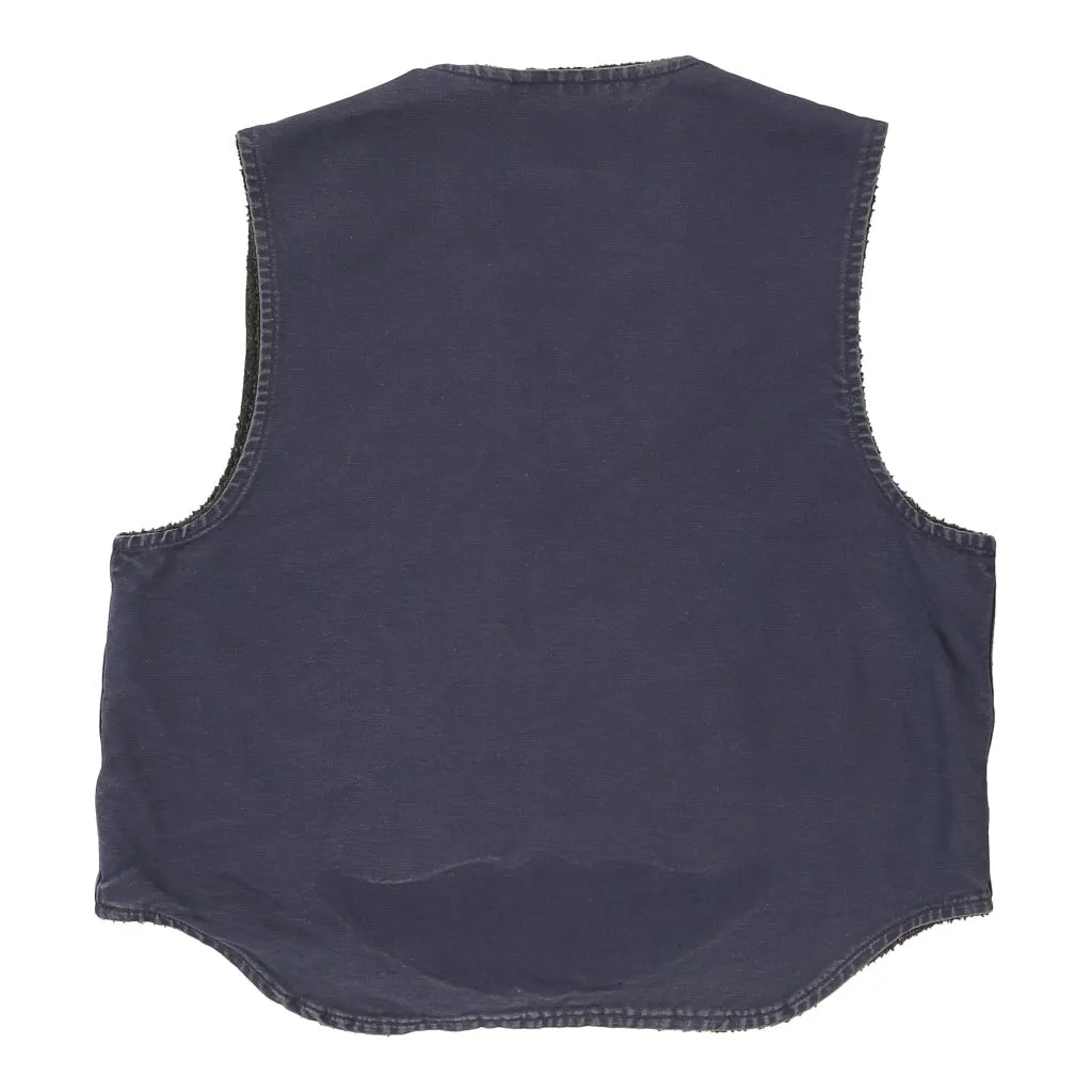 Carhartt Gilet - Medium Navy Cotton Blend