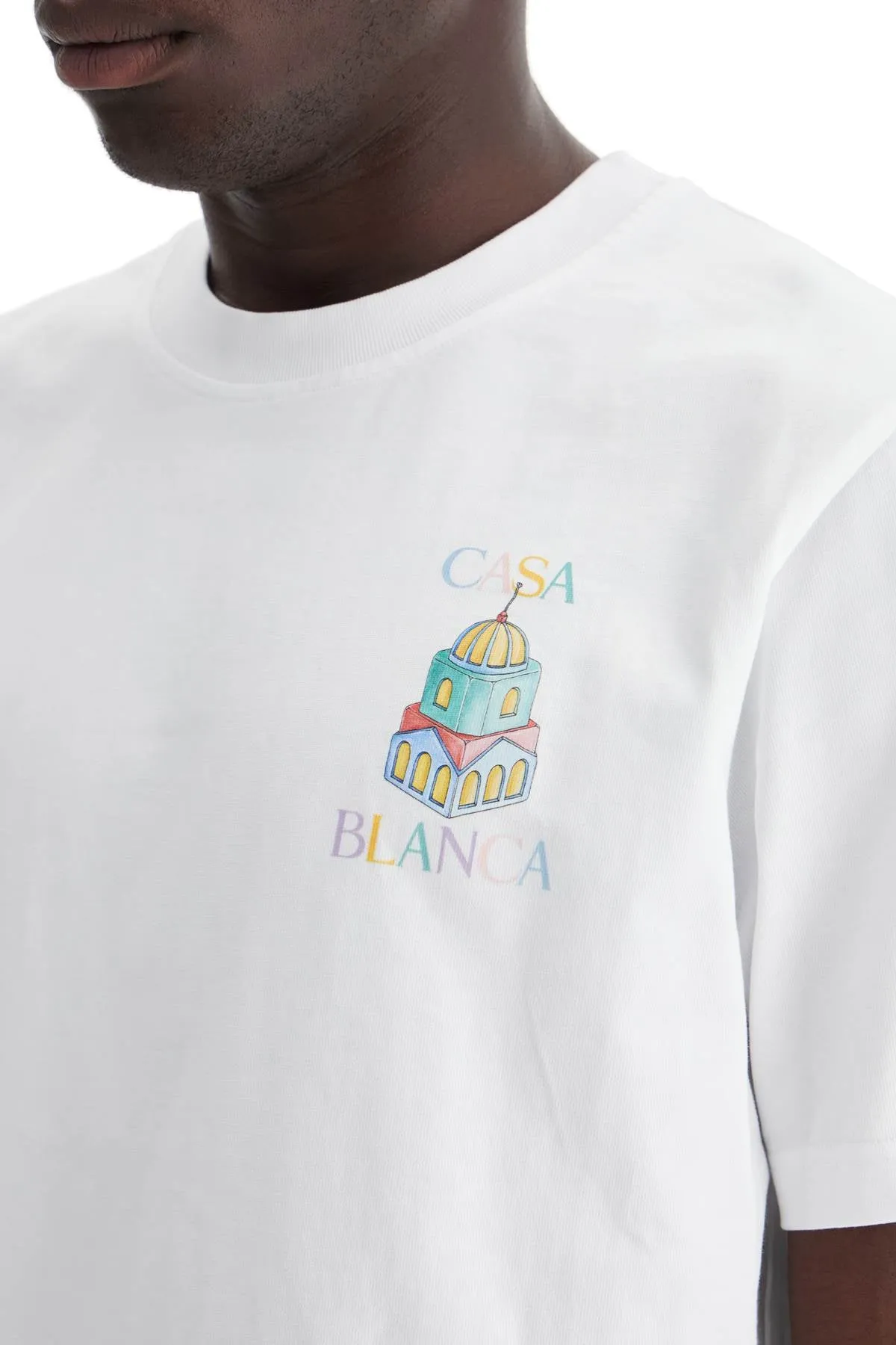 Casablanca bulk Objects T Shirt Collection   White