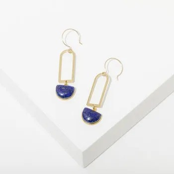 Casablanca Earrings - Lapis