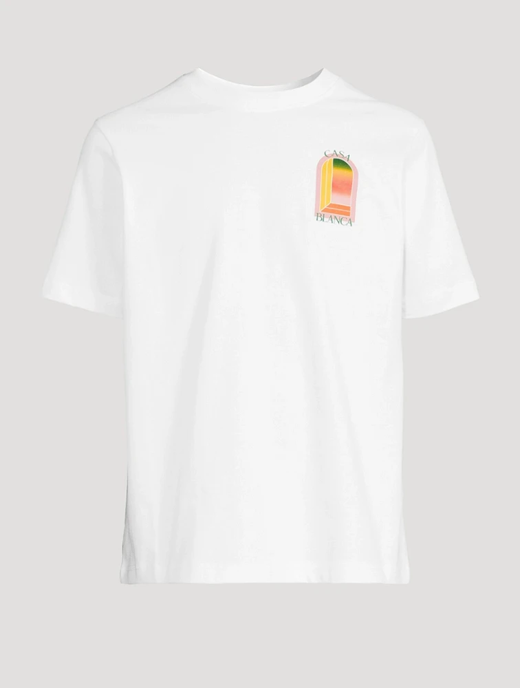 CASABLANCA Gradient Arch Logo T-Shirt