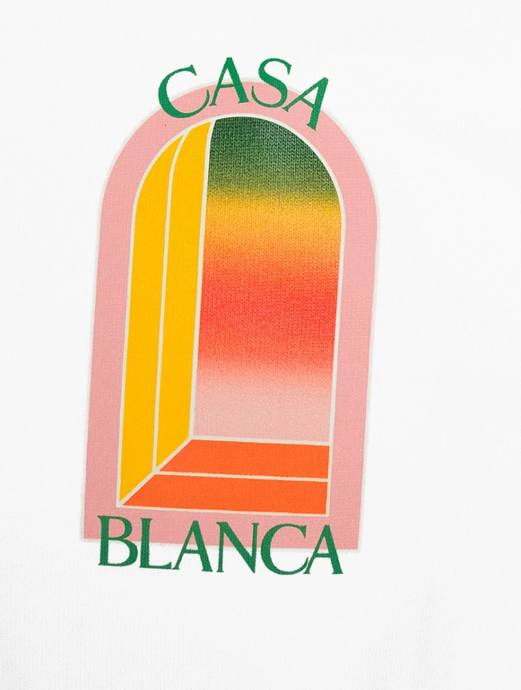 CASABLANCA Gradient Arch Logo T-Shirt