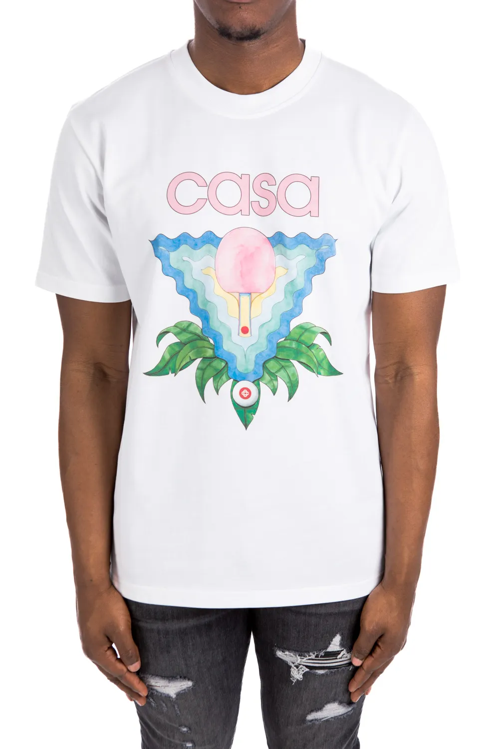 Casablanca Printed T-shirt | Credomen