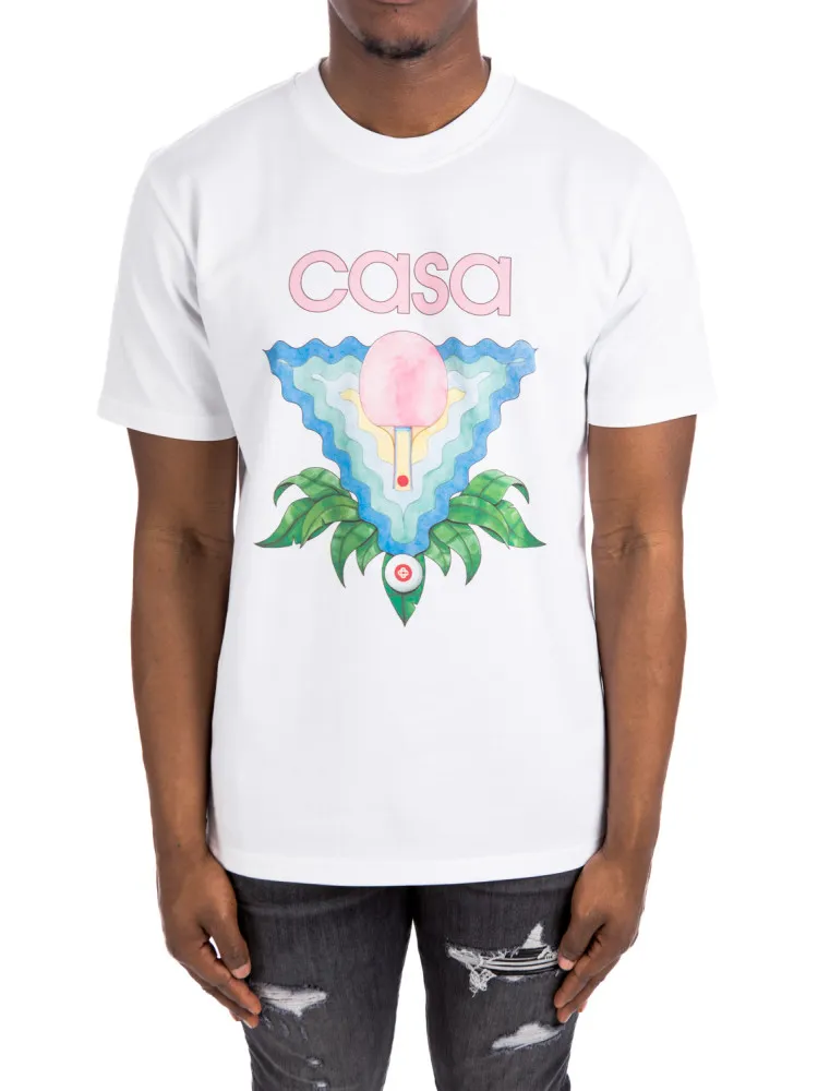 Casablanca Printed T-shirt | Credomen