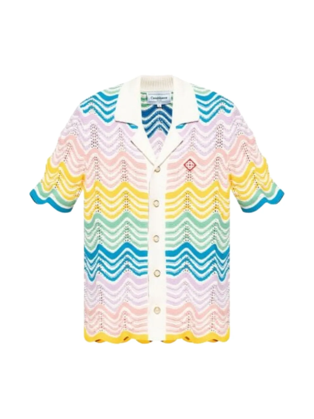 Casablanca Shirt Gradient Wave Multi Colour