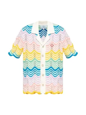 Casablanca Shirt Gradient Wave Multi Colour