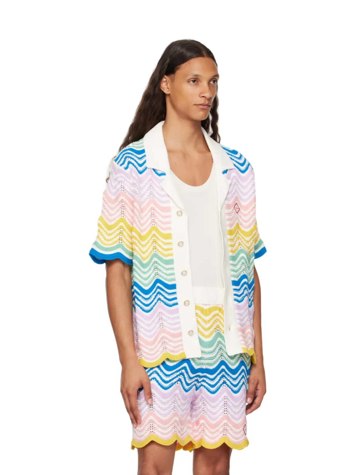 Casablanca Shirt Gradient Wave Multi Colour