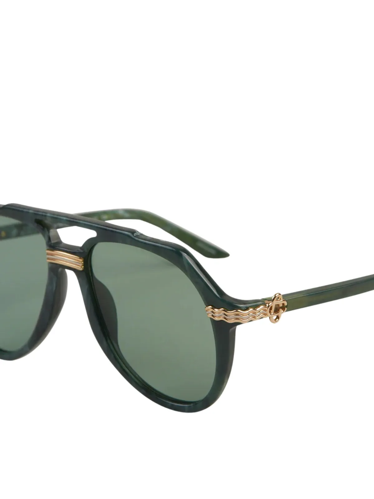 Casablanca Sunglasess Rajio Black-Gold