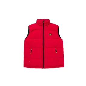 Caterpillar Arctic Zone Vest in Hot Red - Buy Now!