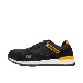 Caterpillar Composite Toe Black Cat Yellow