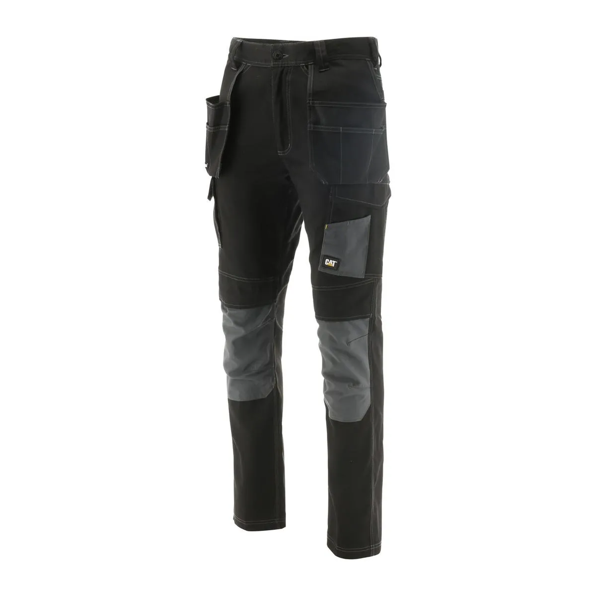 Caterpillar Essentials Stretch Knee Pocket BLACK-DARK SHADOW