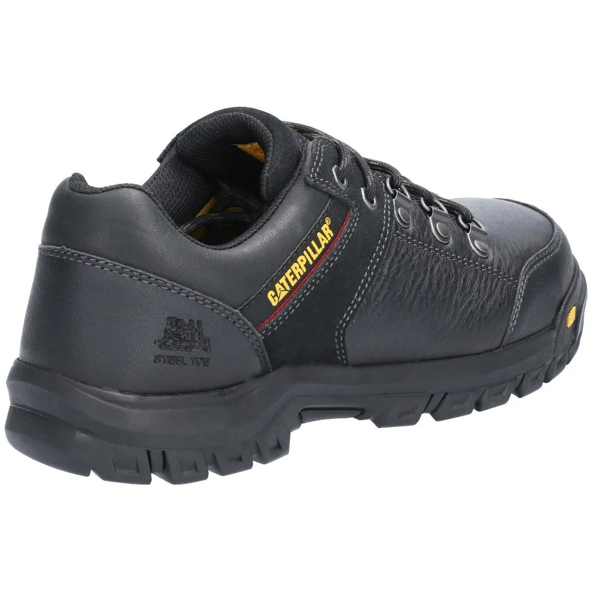 Caterpillar Extension Lace Up Safety Shoe Black