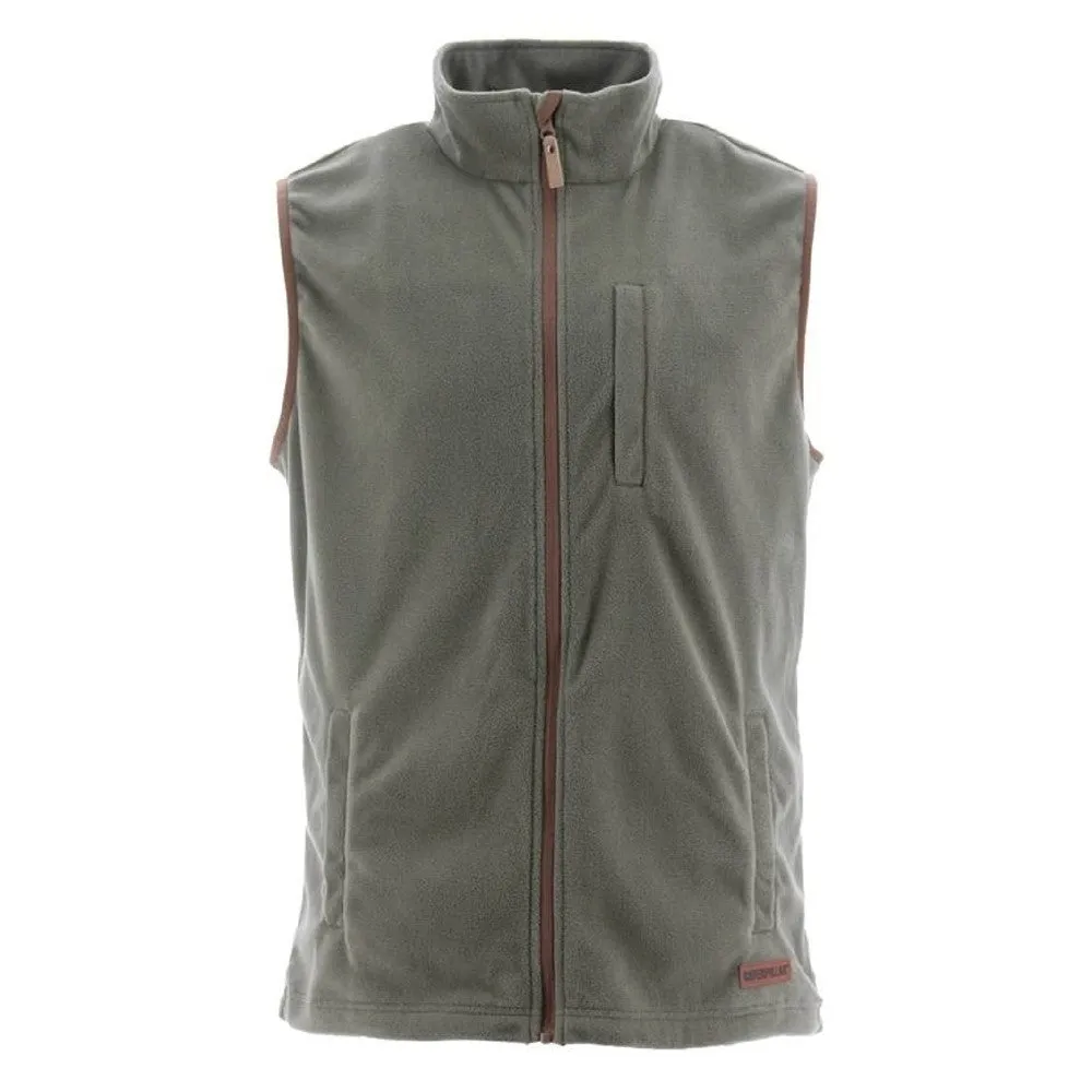 Caterpillar Fleece Vest | Concord Style