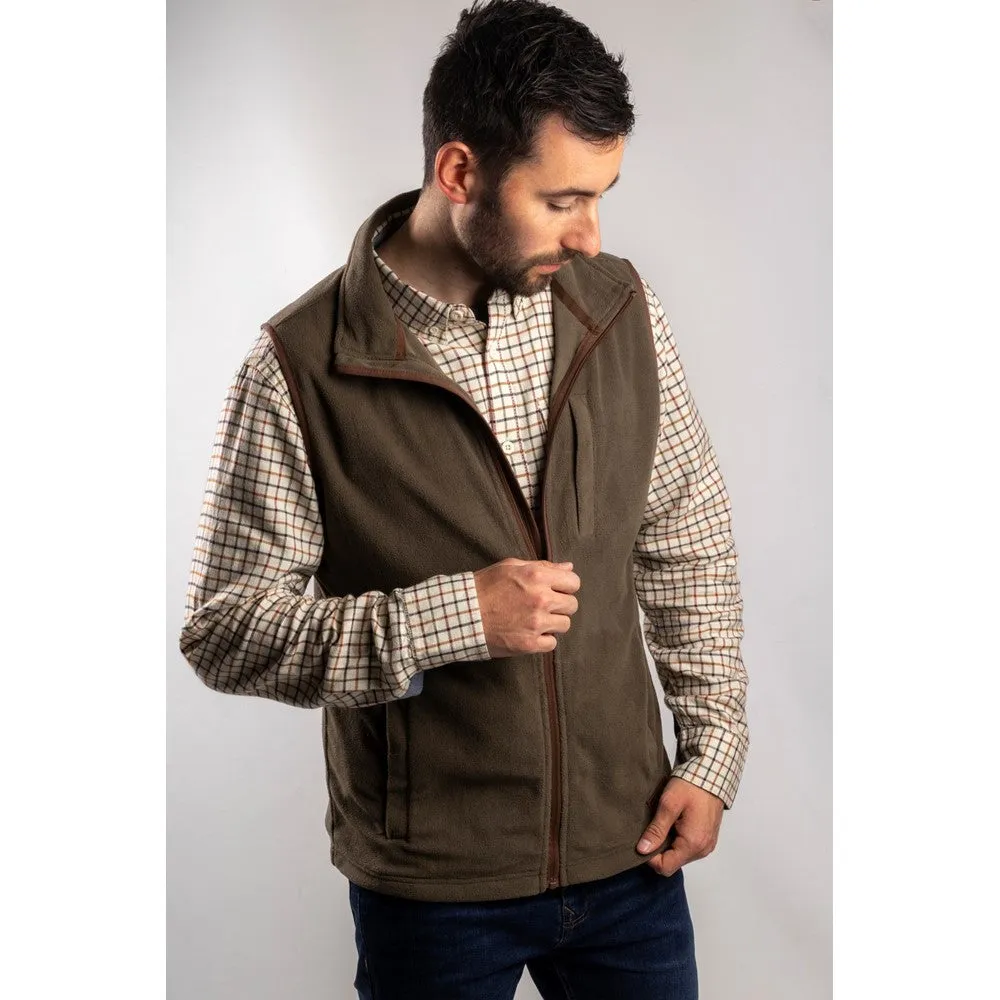 Caterpillar Fleece Vest | Concord Style