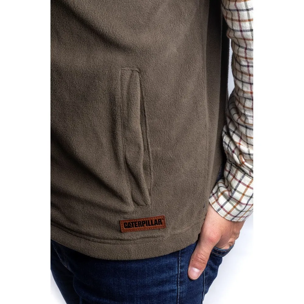 Caterpillar Fleece Vest | Concord Style