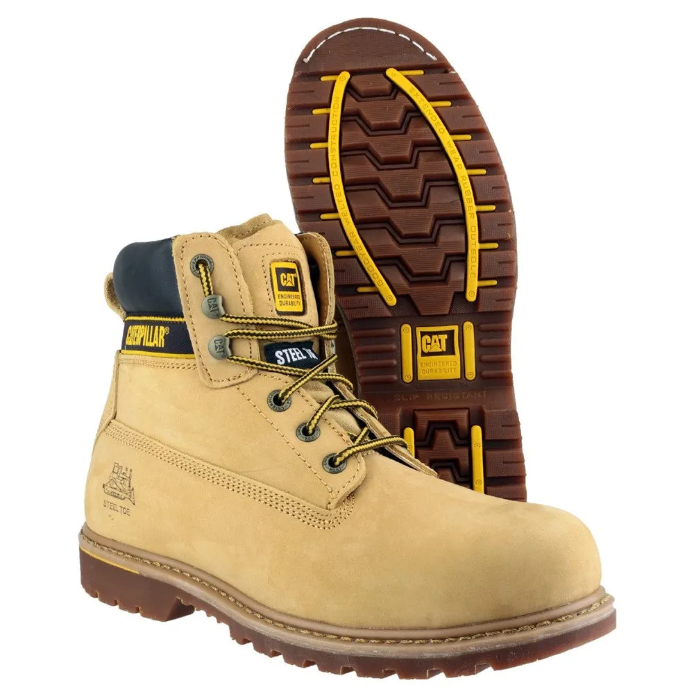 Caterpillar Holton S3 Safety Boot - Durable Caterpillar Holton Safety Boots for Ultimate Protection