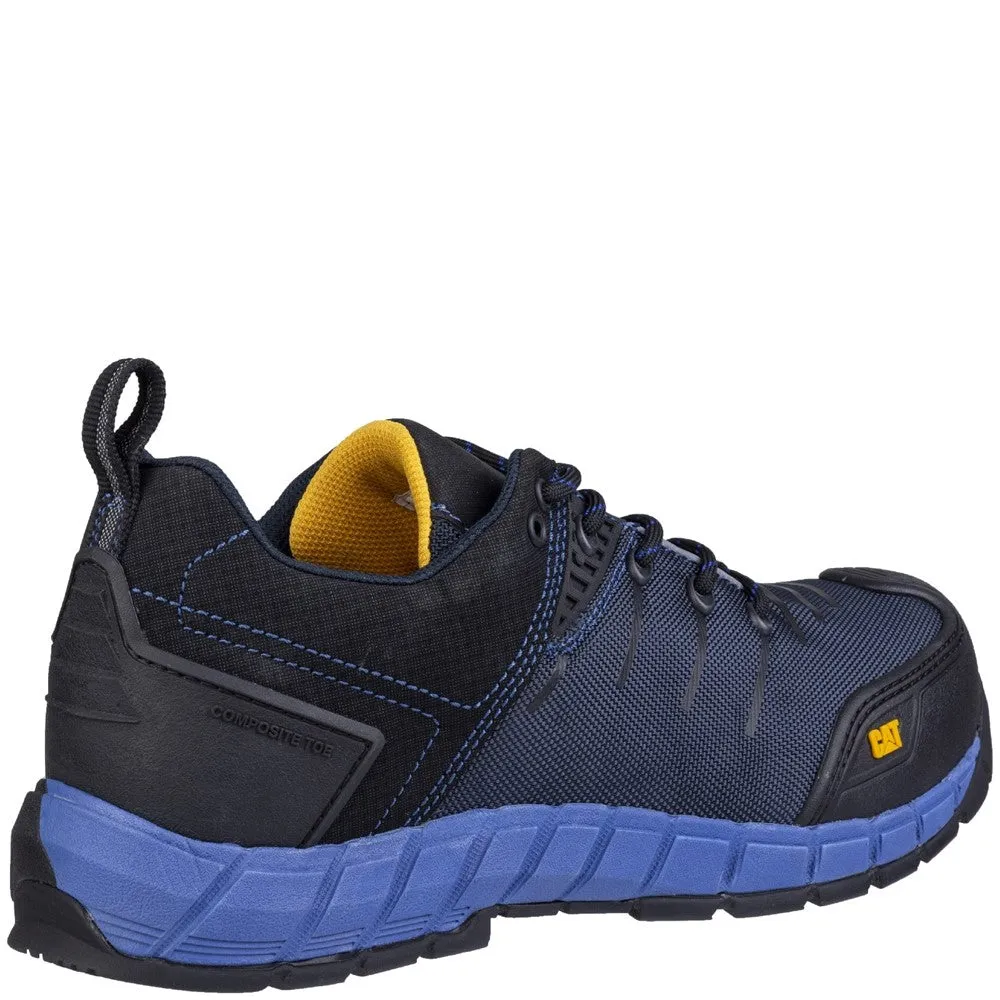 Caterpillar lace-up safety trainer