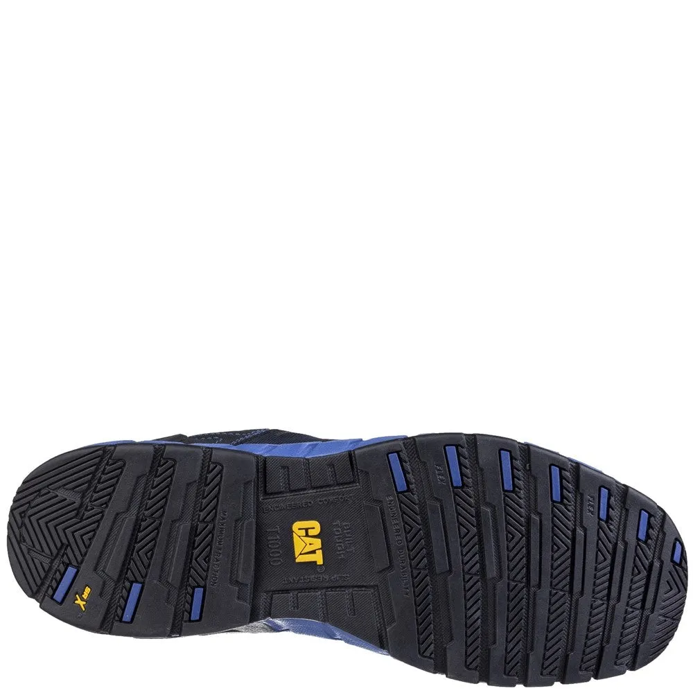 Caterpillar lace-up safety trainer