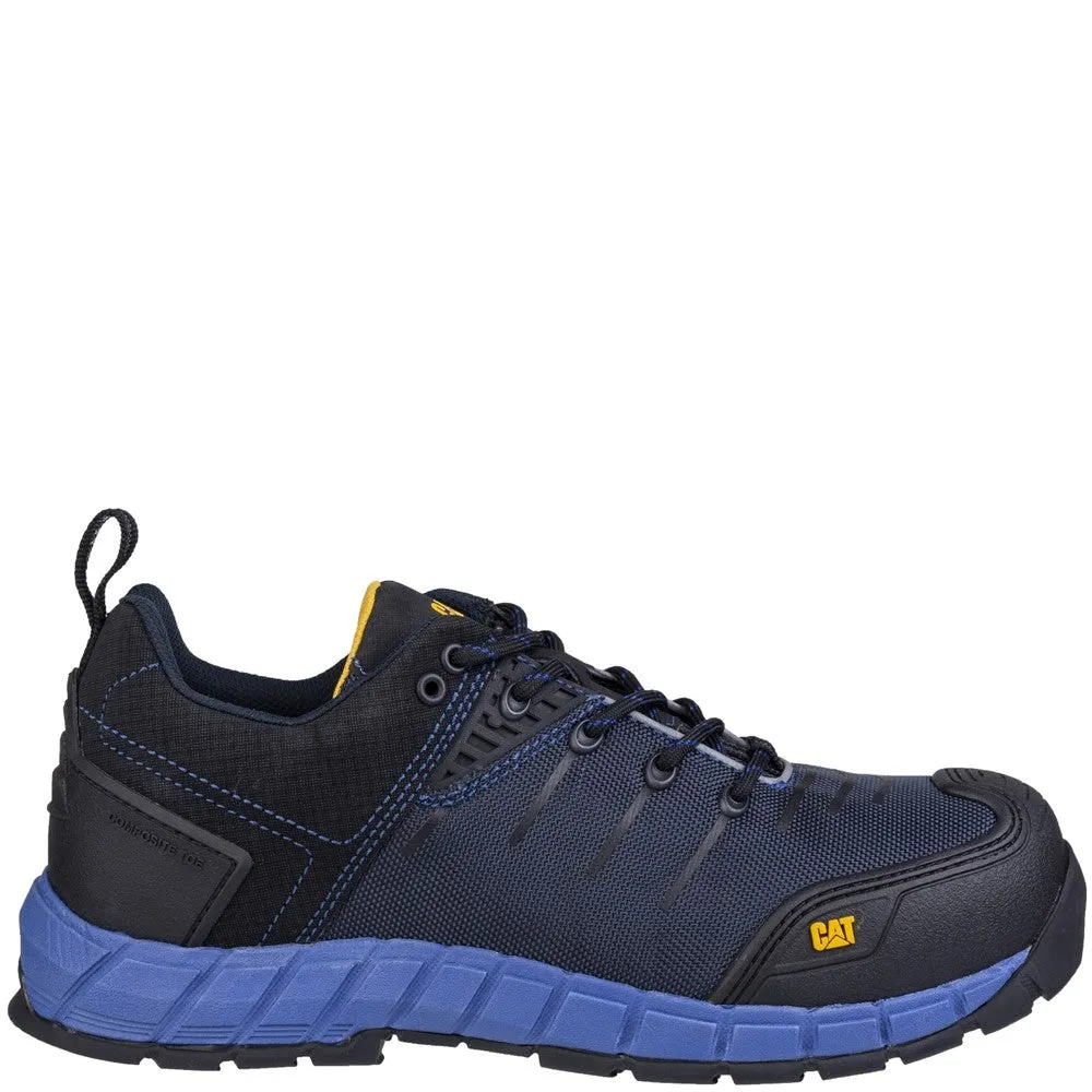 Caterpillar lace-up safety trainer