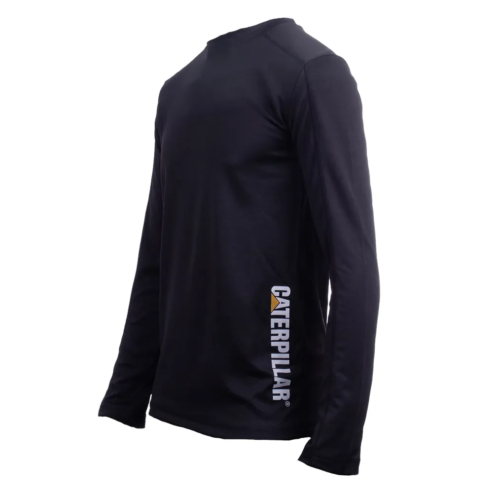 Caterpillar Long Sleeve Coolmax Tee