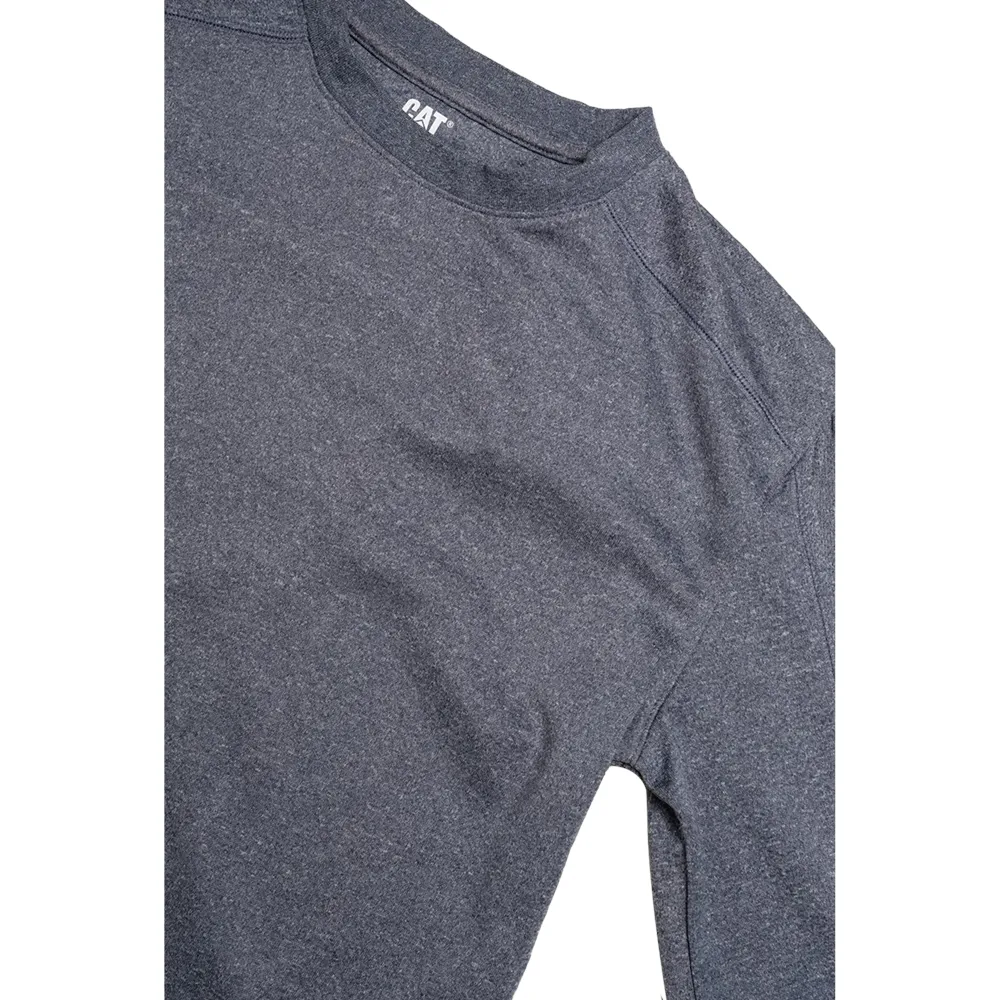 Caterpillar Long Sleeve Tee - Coolmax Fabric