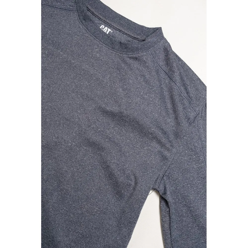 Caterpillar Long Sleeve Tee - Coolmax Fabric