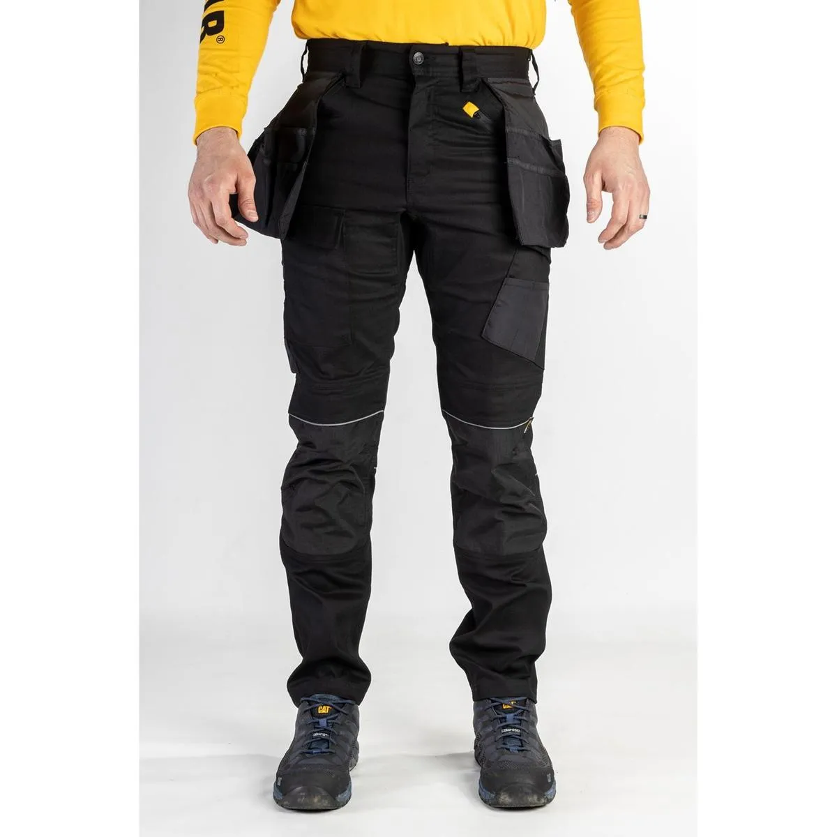 Caterpillar Stretch Pocket Trouser BLACK-BLACK