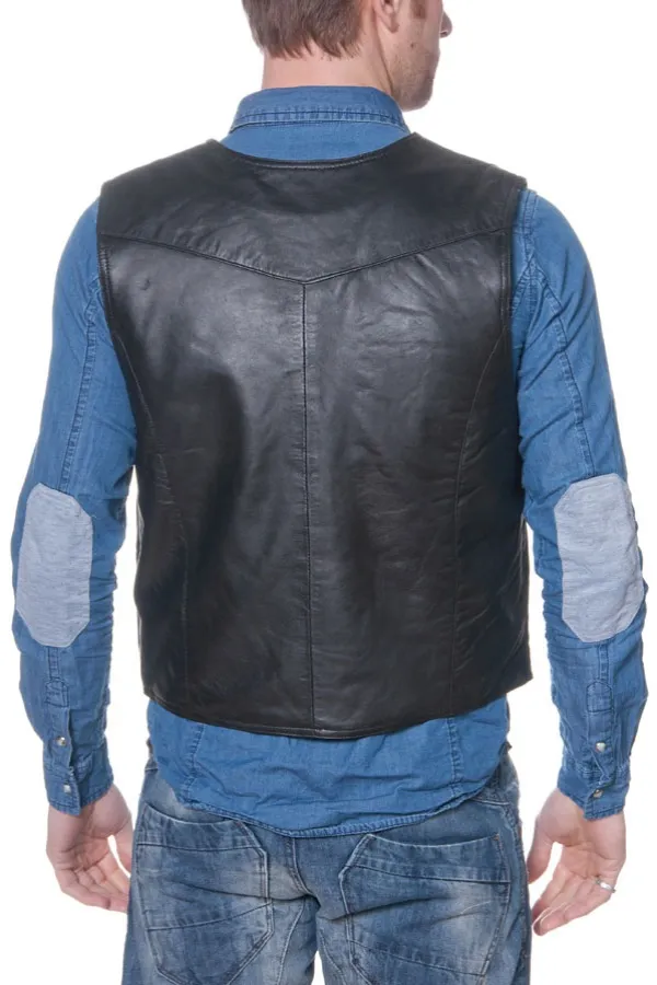 Chaleco Hombre Last Rebels Gilet Man 01 Ag Black