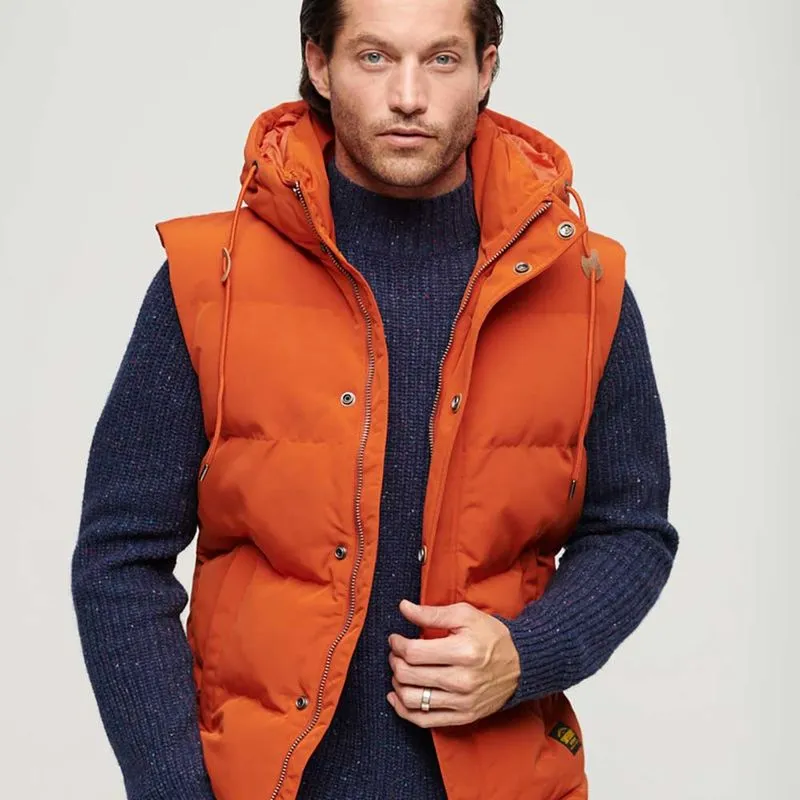 Chaleco Para Hombre Everest Puffer Gilet Superdry