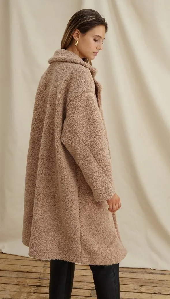 Charli ADRIANA Coat in Camel 