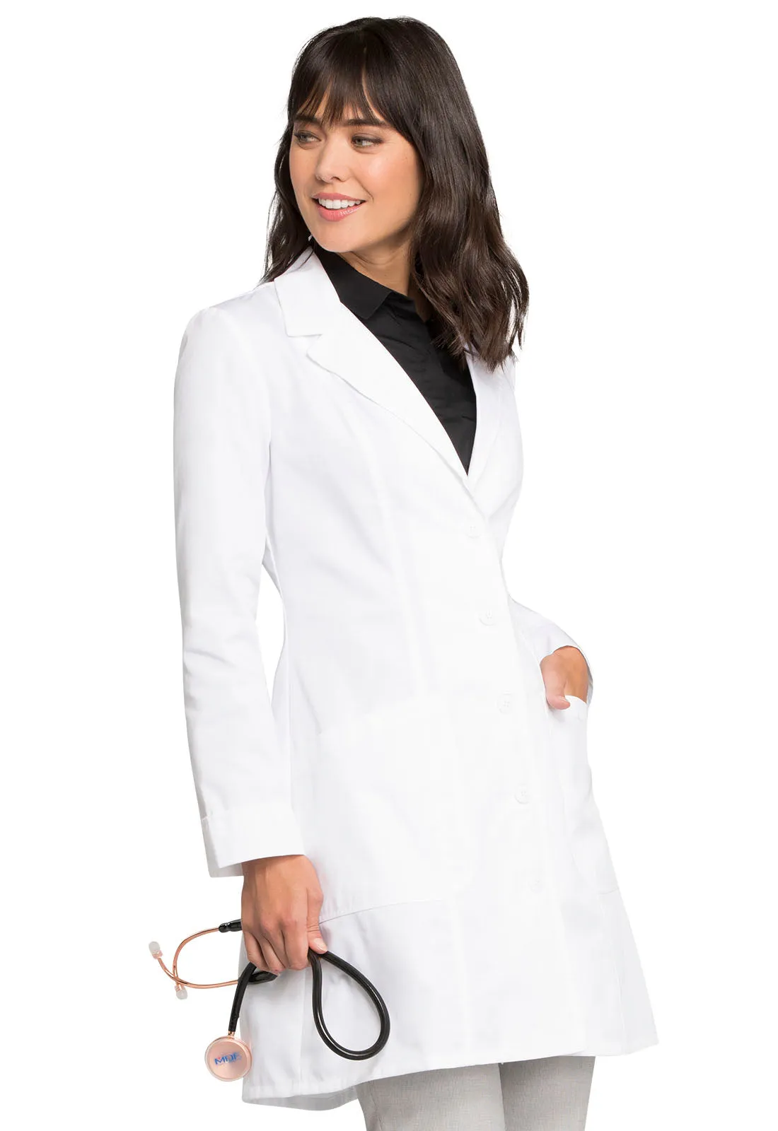 Cherokee Whites 36 Lab Coat in White