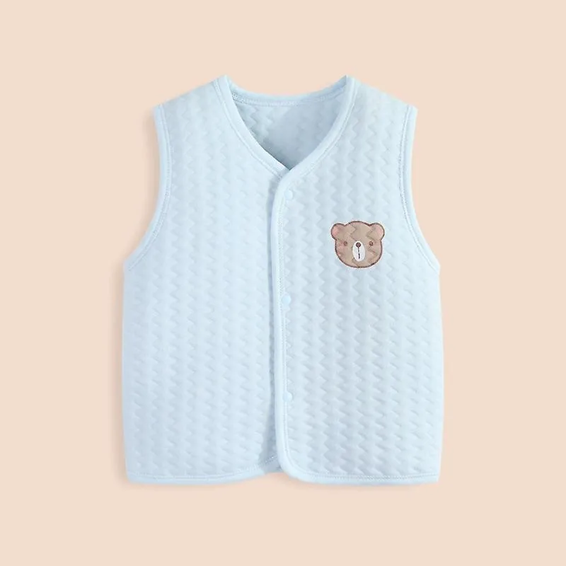 Children's Cotton Waistcoat Autumn And Winter Baby Thickened Girls' Vest