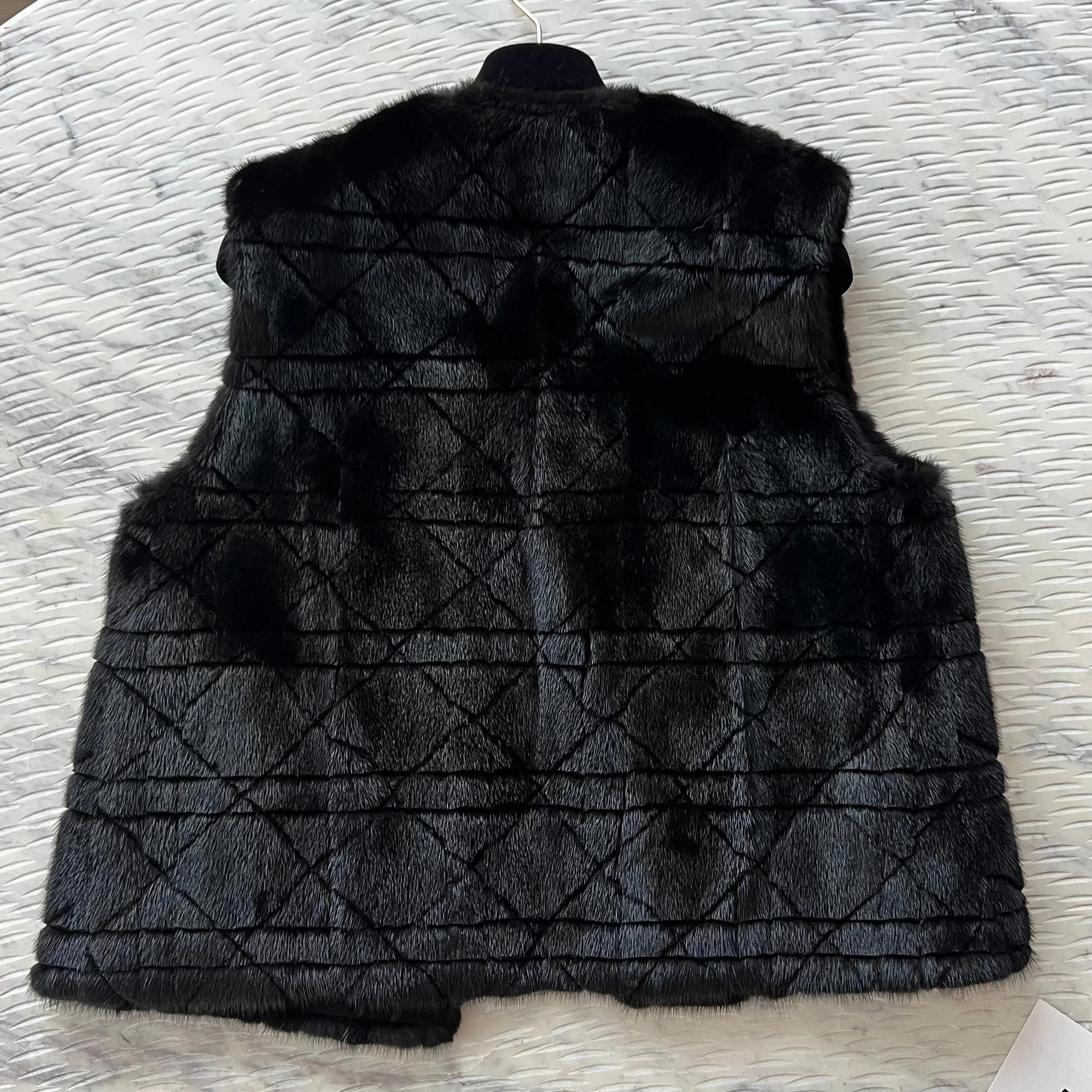 Christian Dior Mink Fur Cannage Vest