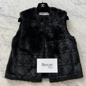 Christian Dior Mink Fur Cannage Vest