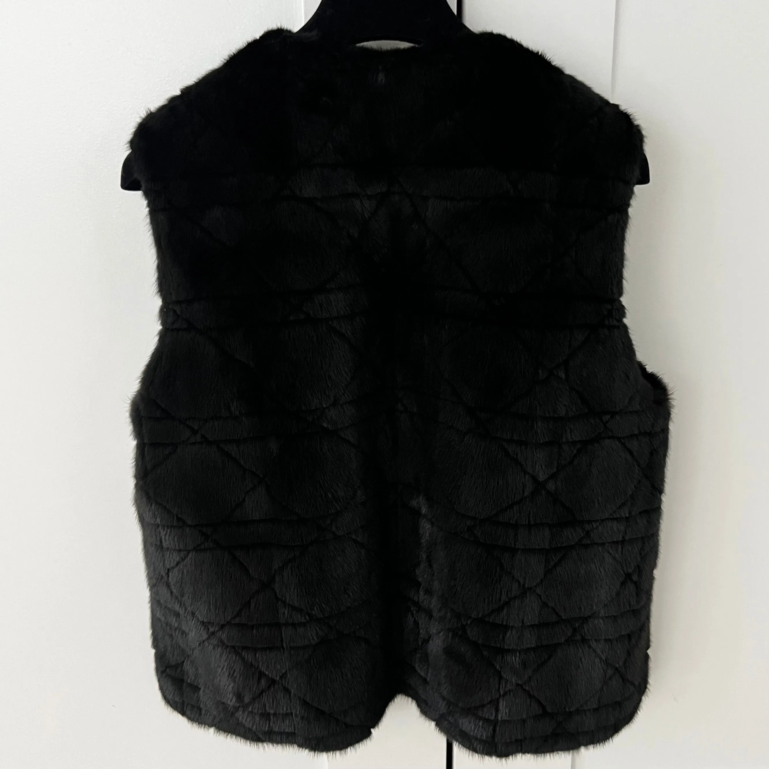 Christian Dior Mink Fur Cannage Vest