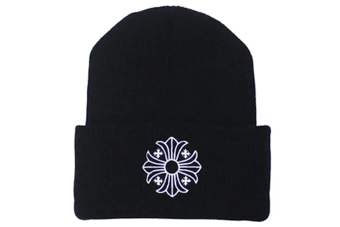 Chrome Hearts Black Cross Beanie