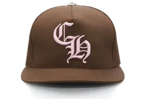 Chrome Hearts Brown Pink Trucker Hat - Shop Now!