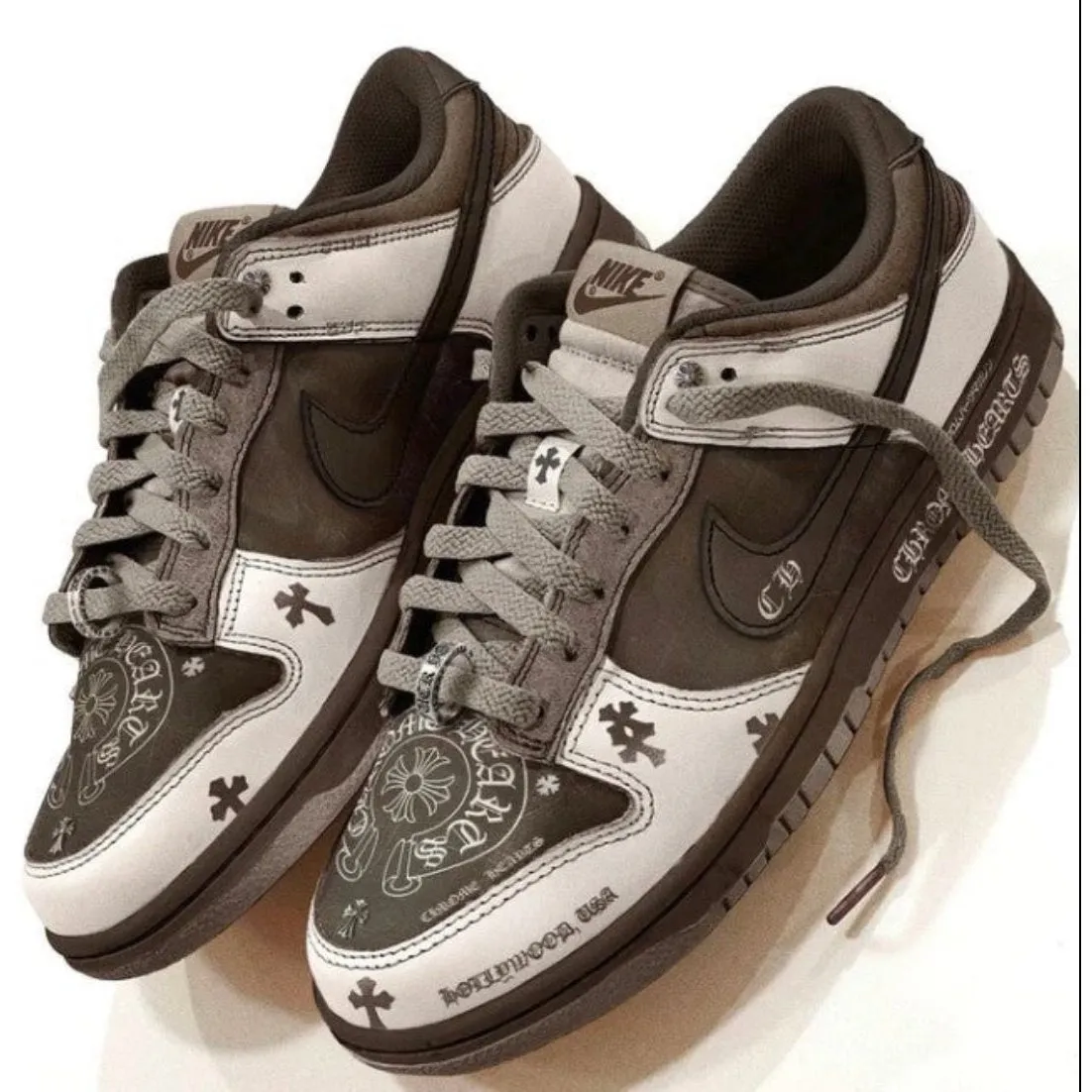 Chrome Hearts Dunk Low Custom