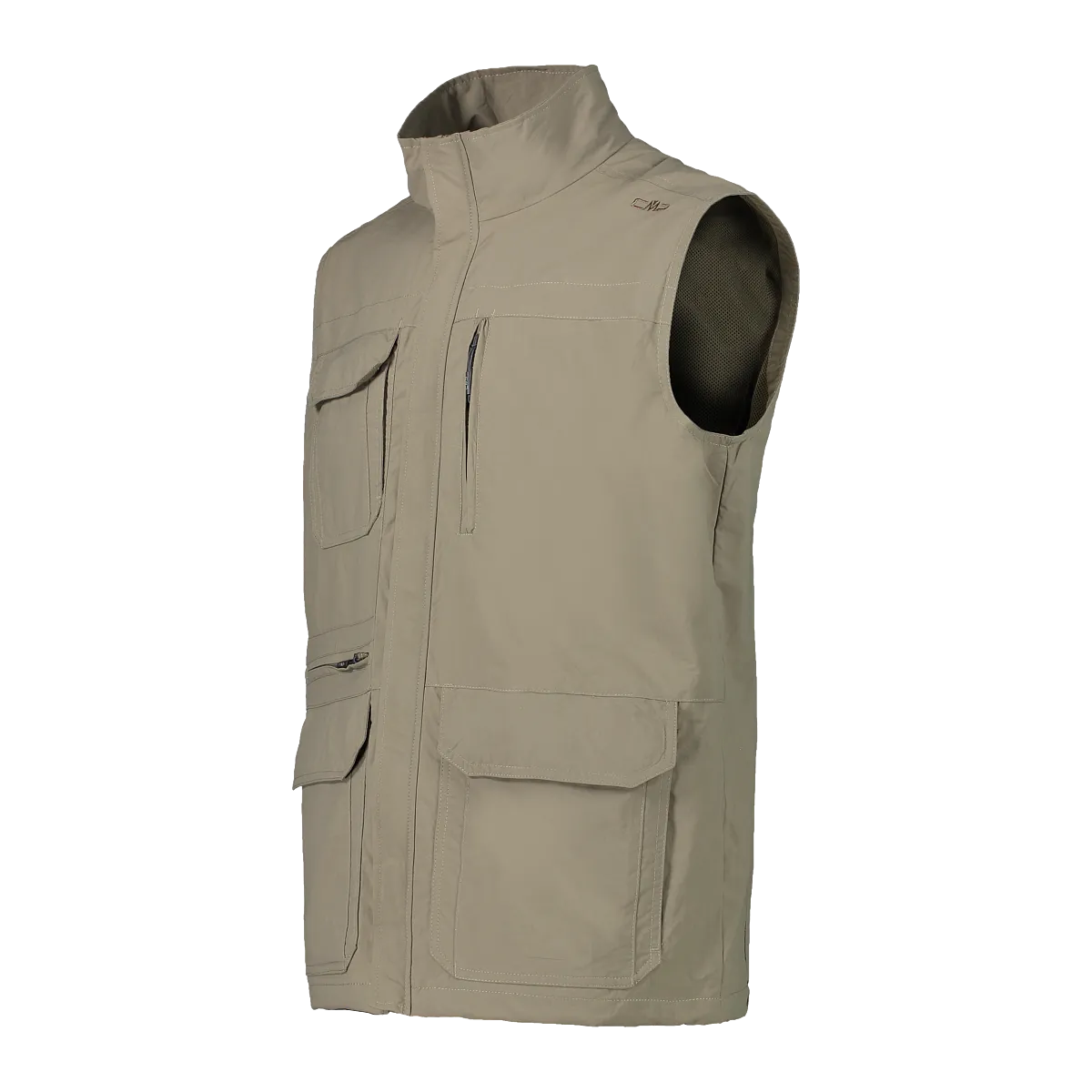 CMP outdoor gilet with multiple pockets for trekking - Men's