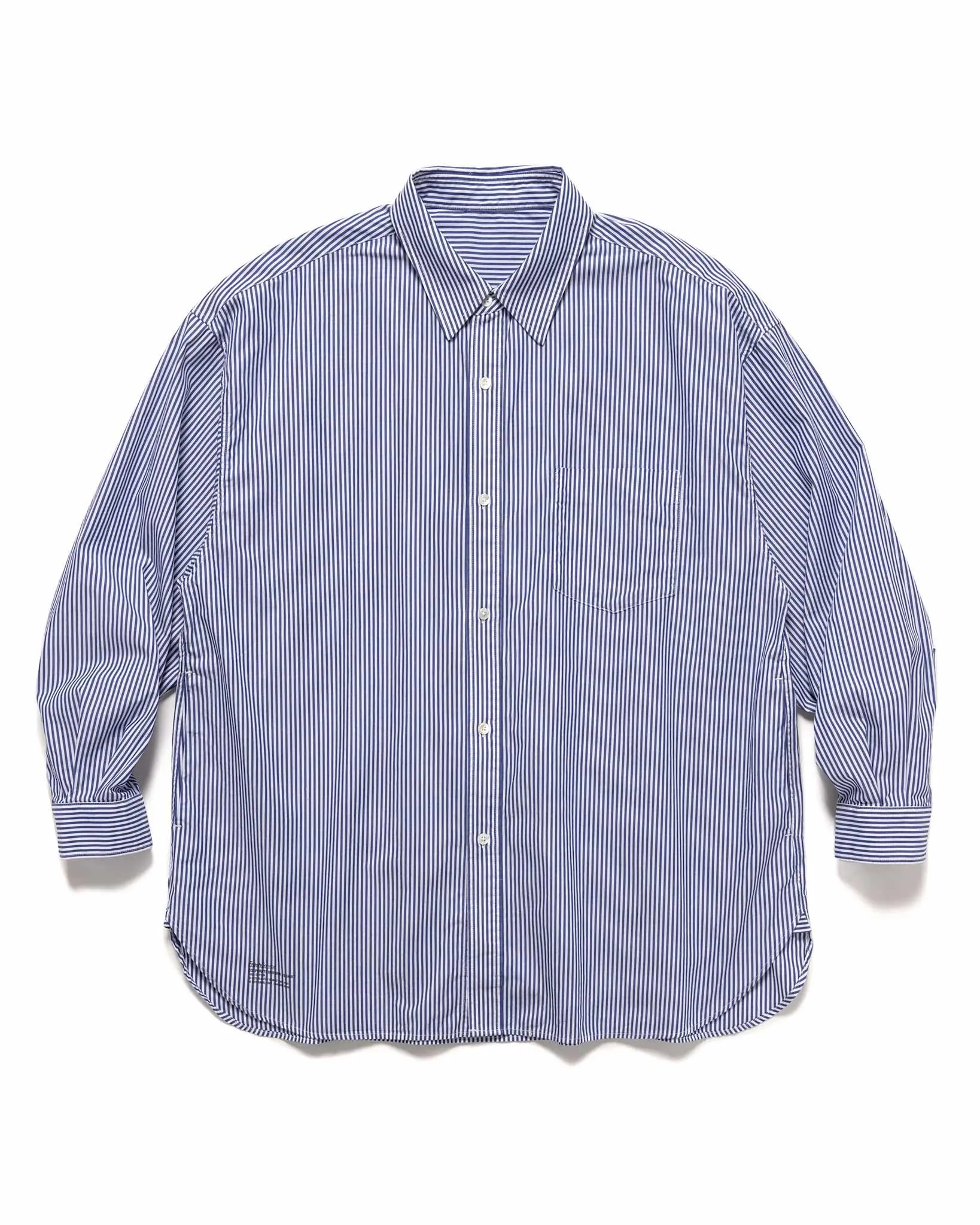 Corporate Uniform L/S Shirt Blue Stripe